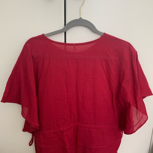 New Women’s Peplum top- pink - Picture 7 of 8